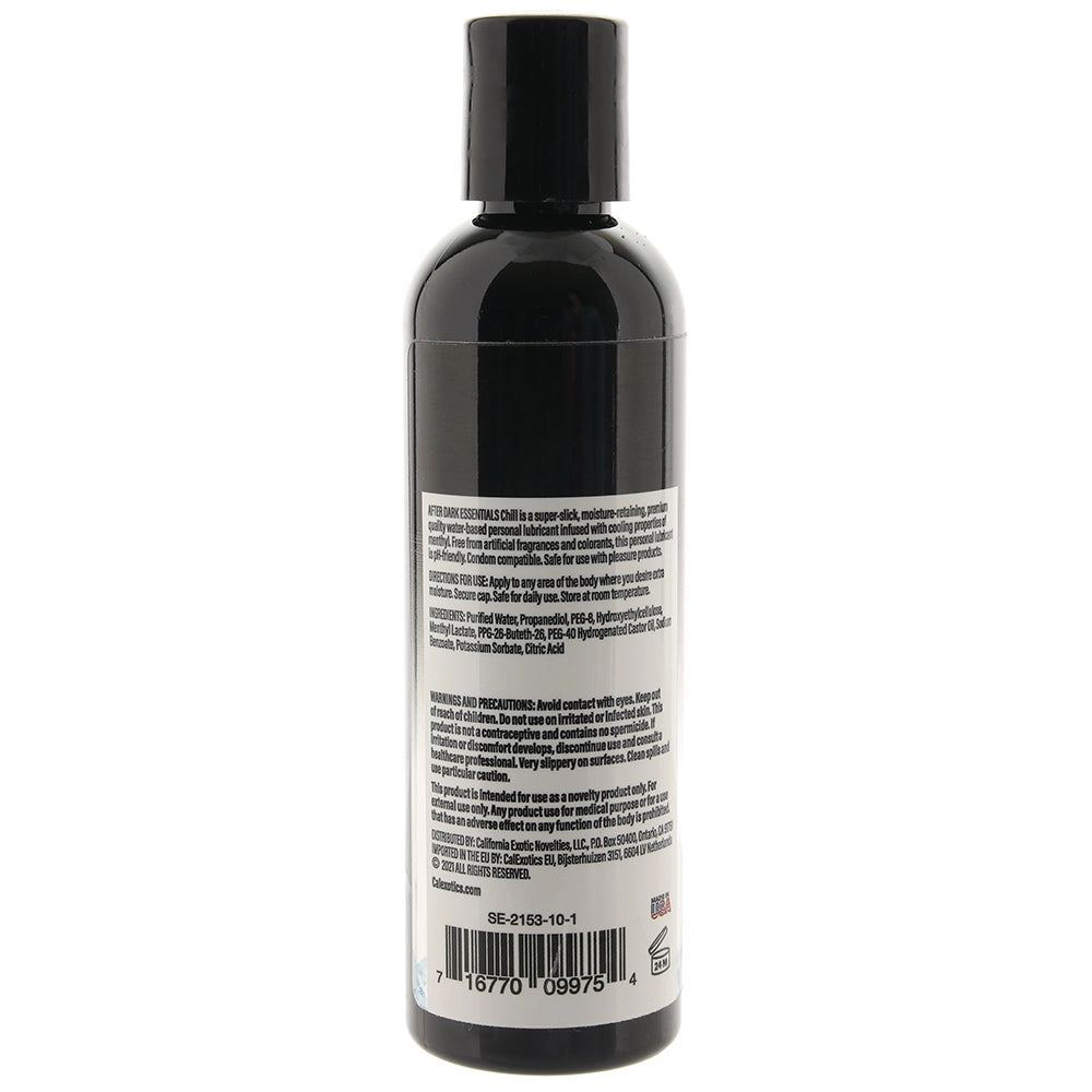 After Dark Essentials Cooling Water Based Lube in 4oz/120ml