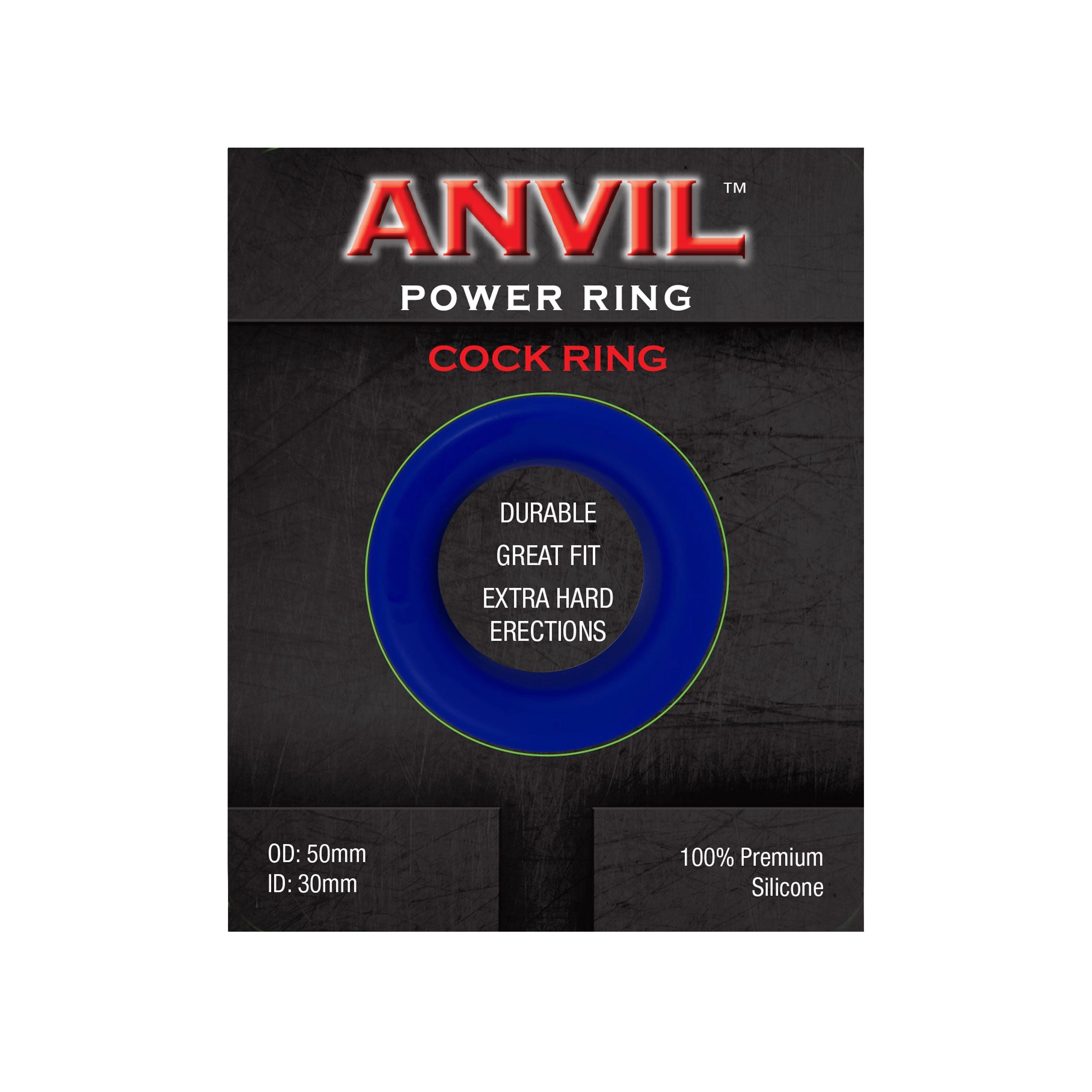 Anvil Blue Power Ring