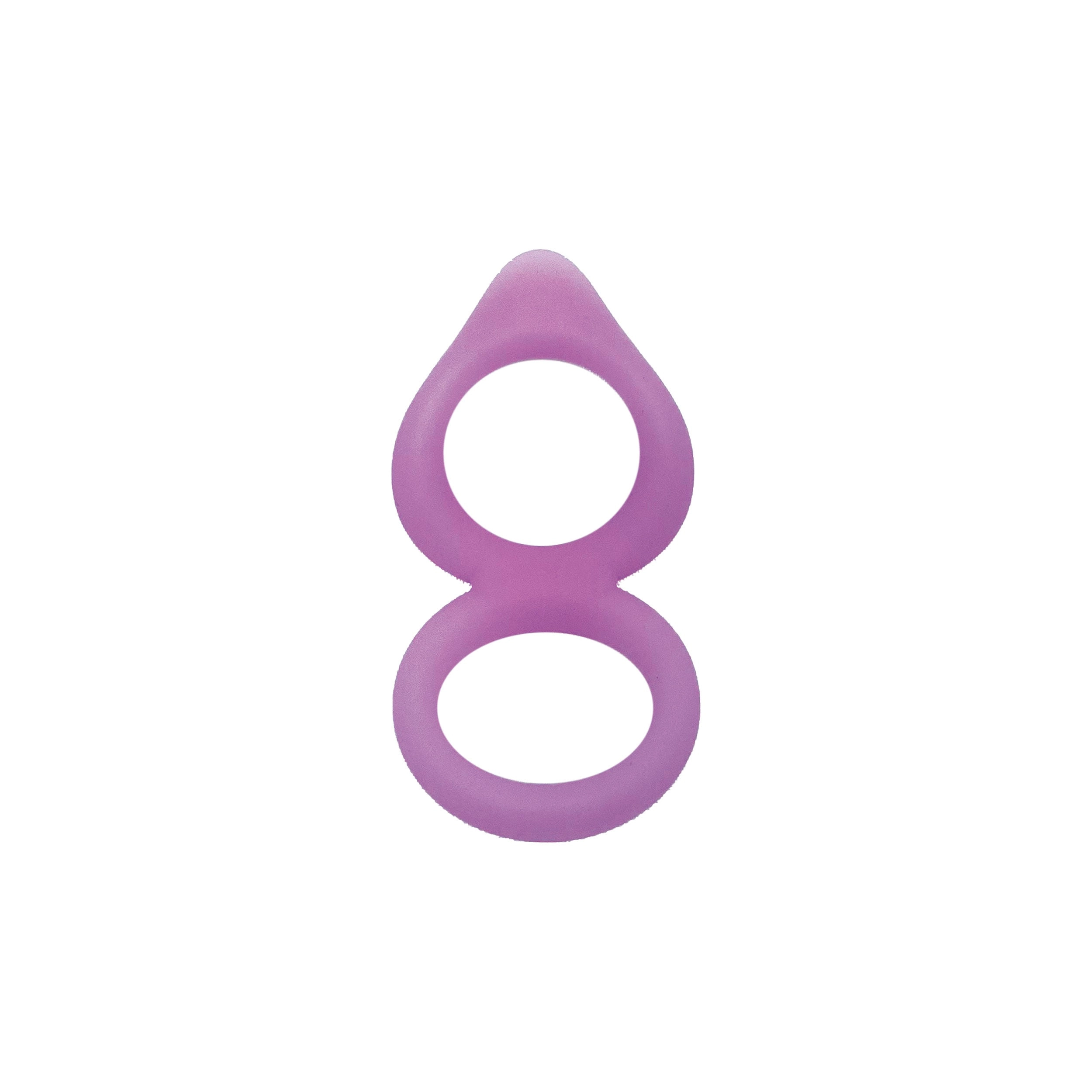 Anvil Glow-in-the-Dark Pink Double Ring