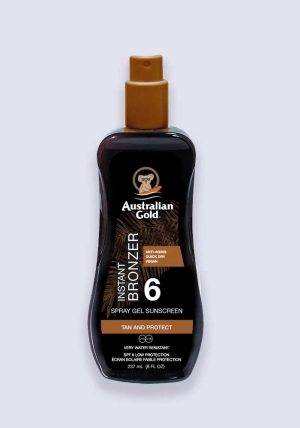 Australian Gold Spray Gel With Instant Bronzer SPF 6 237ml