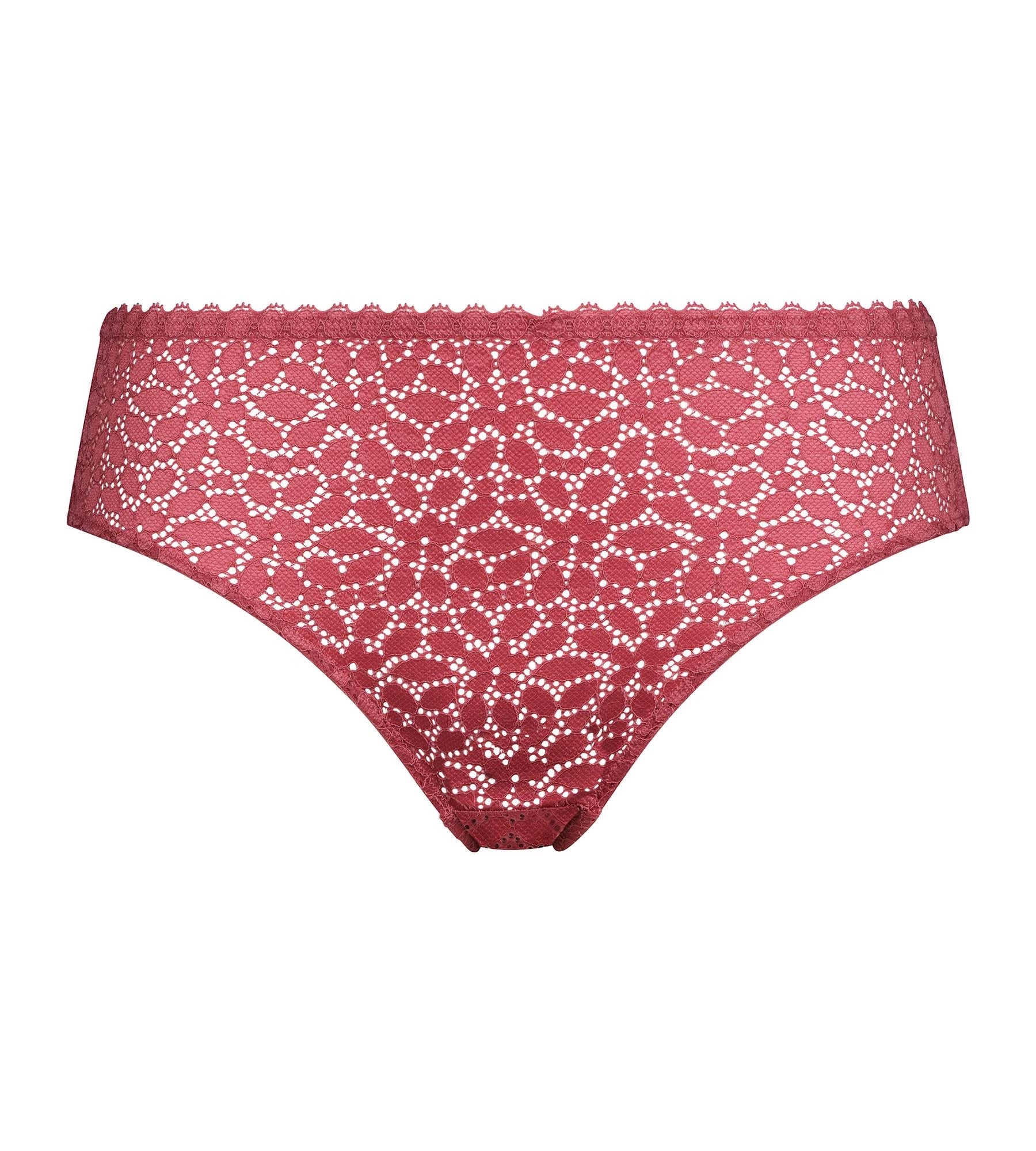 Culotte femme en dentelle florale Rose Satin Dim Daily Dentelle