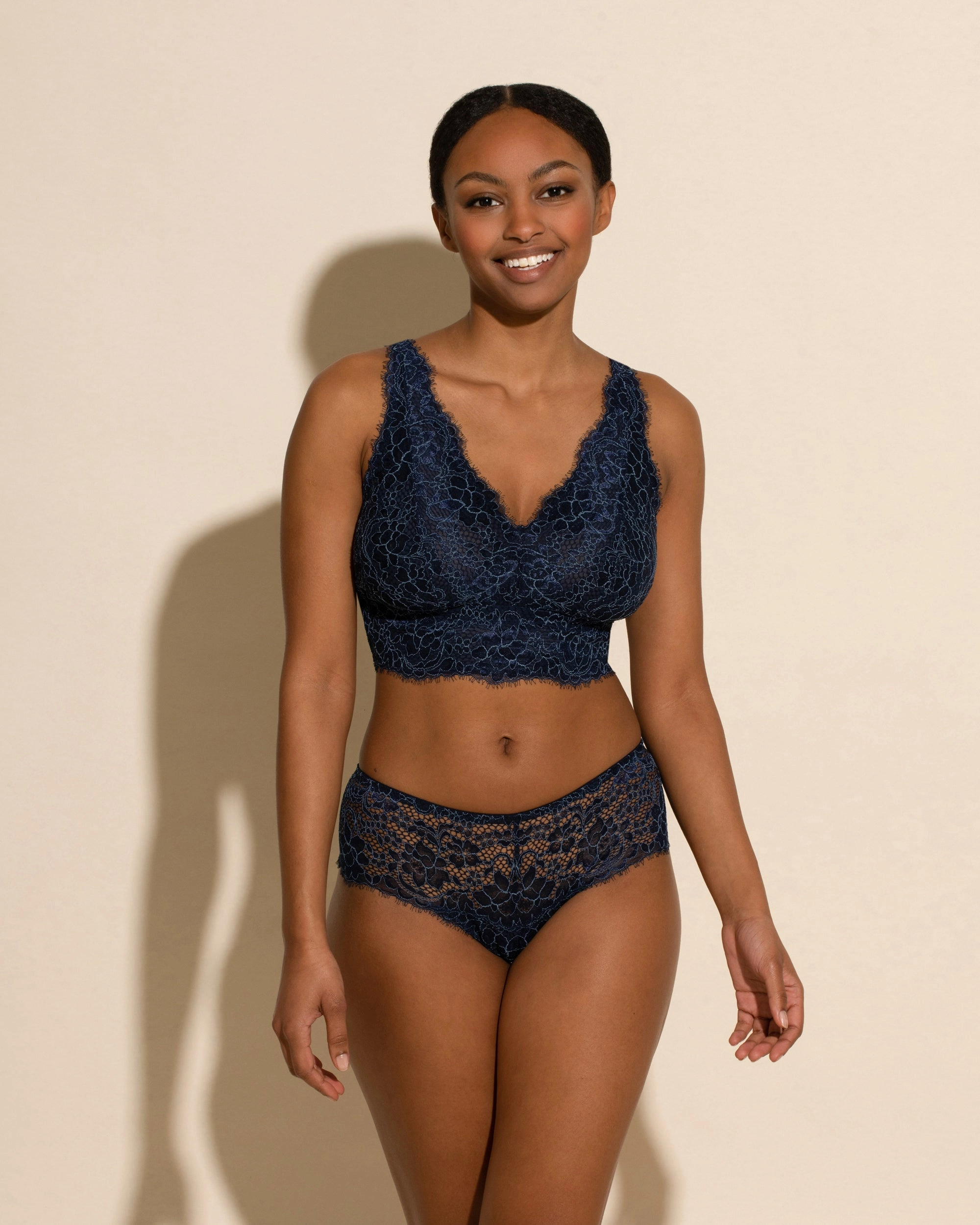 Curvy Longline Bralette