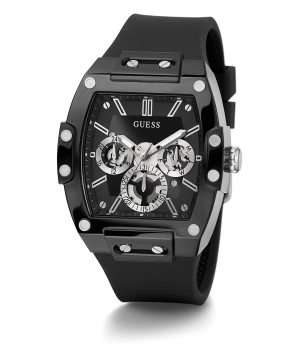 GUESS Mens Black Multi-function Watch
