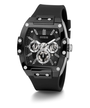 GUESS Mens Black Multi-function Watch