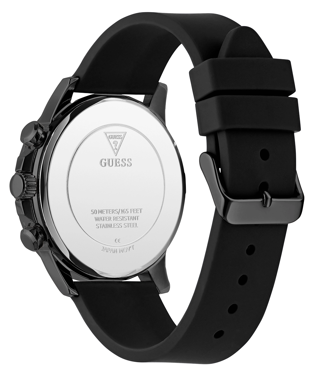 GUESS Mens Black Multi-function Watch