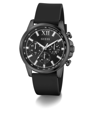 GUESS Mens Black Multi-function Watch