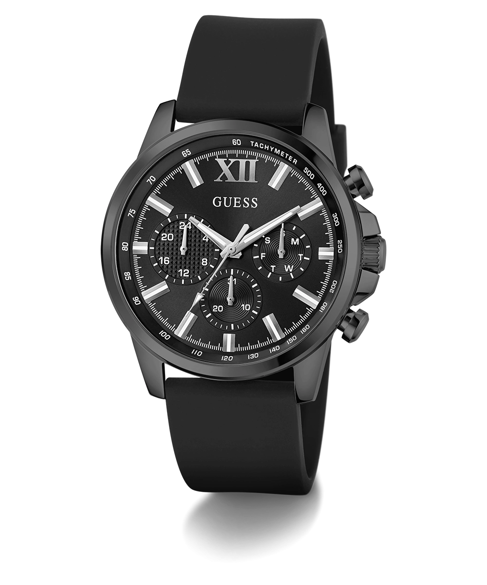 GUESS Mens Black Multi-function Watch
