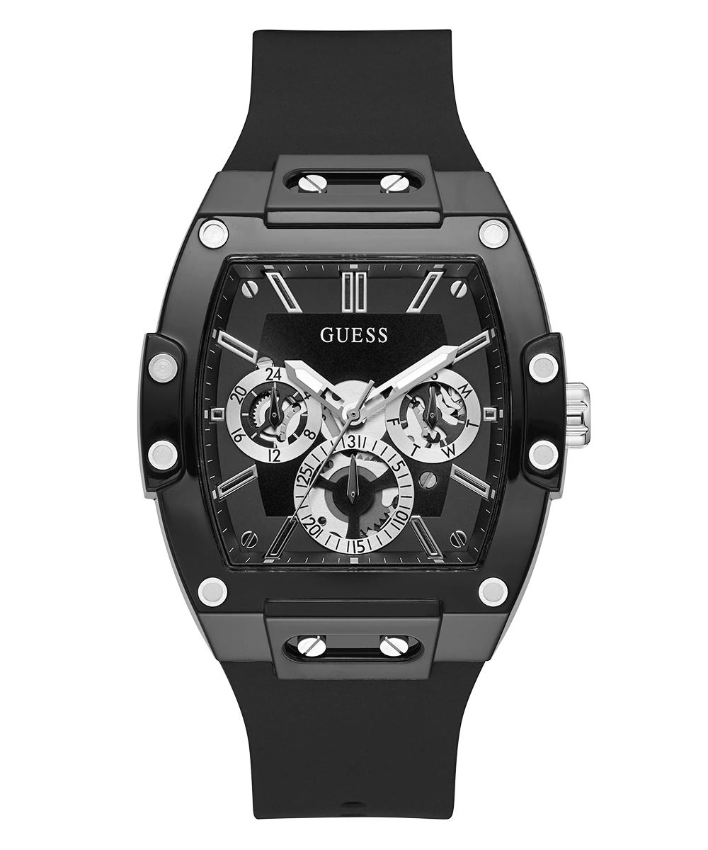 GUESS Mens Black Multi-function Watch