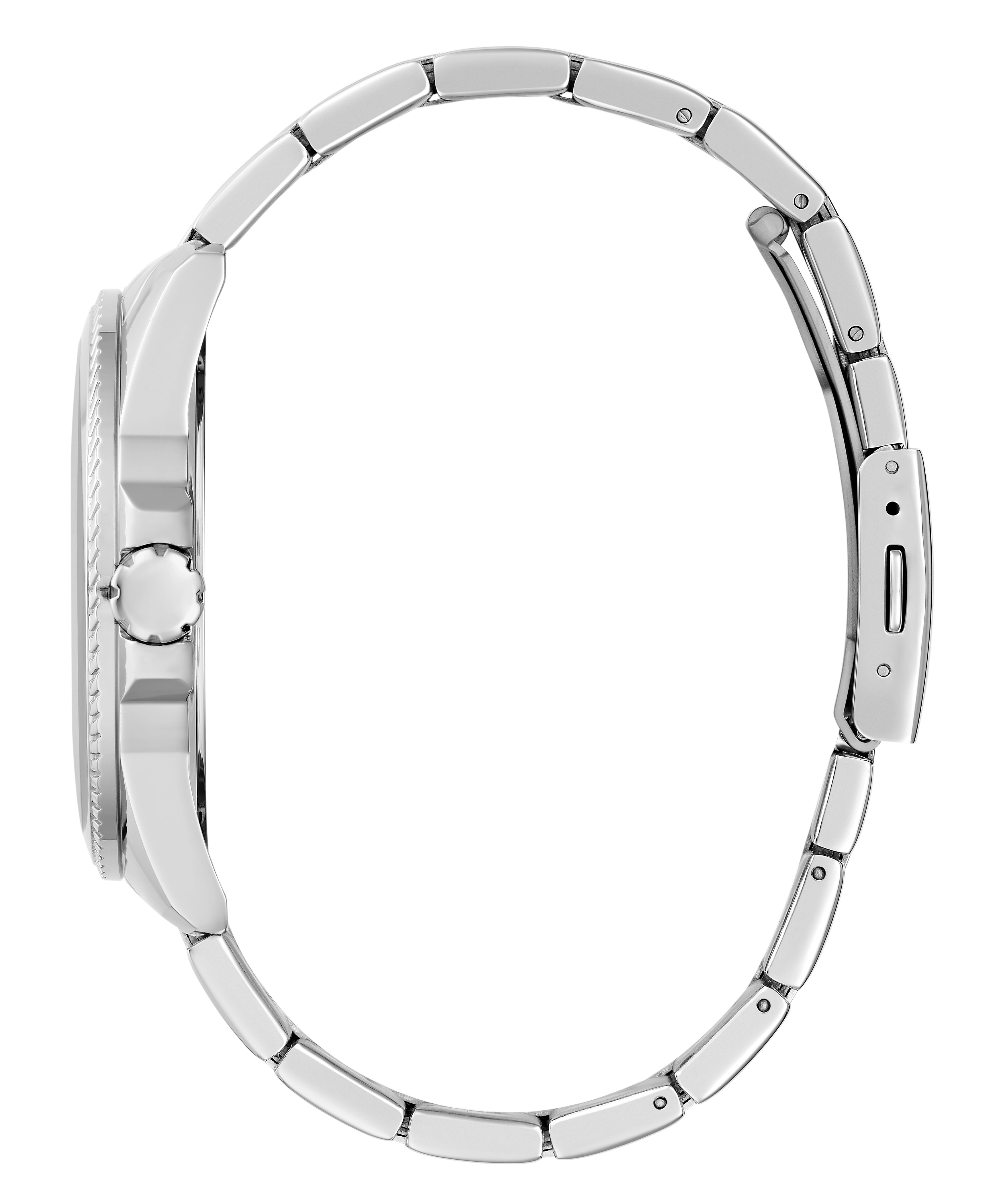 GUESS Mens Silver Tone Analog Watch Box Set
