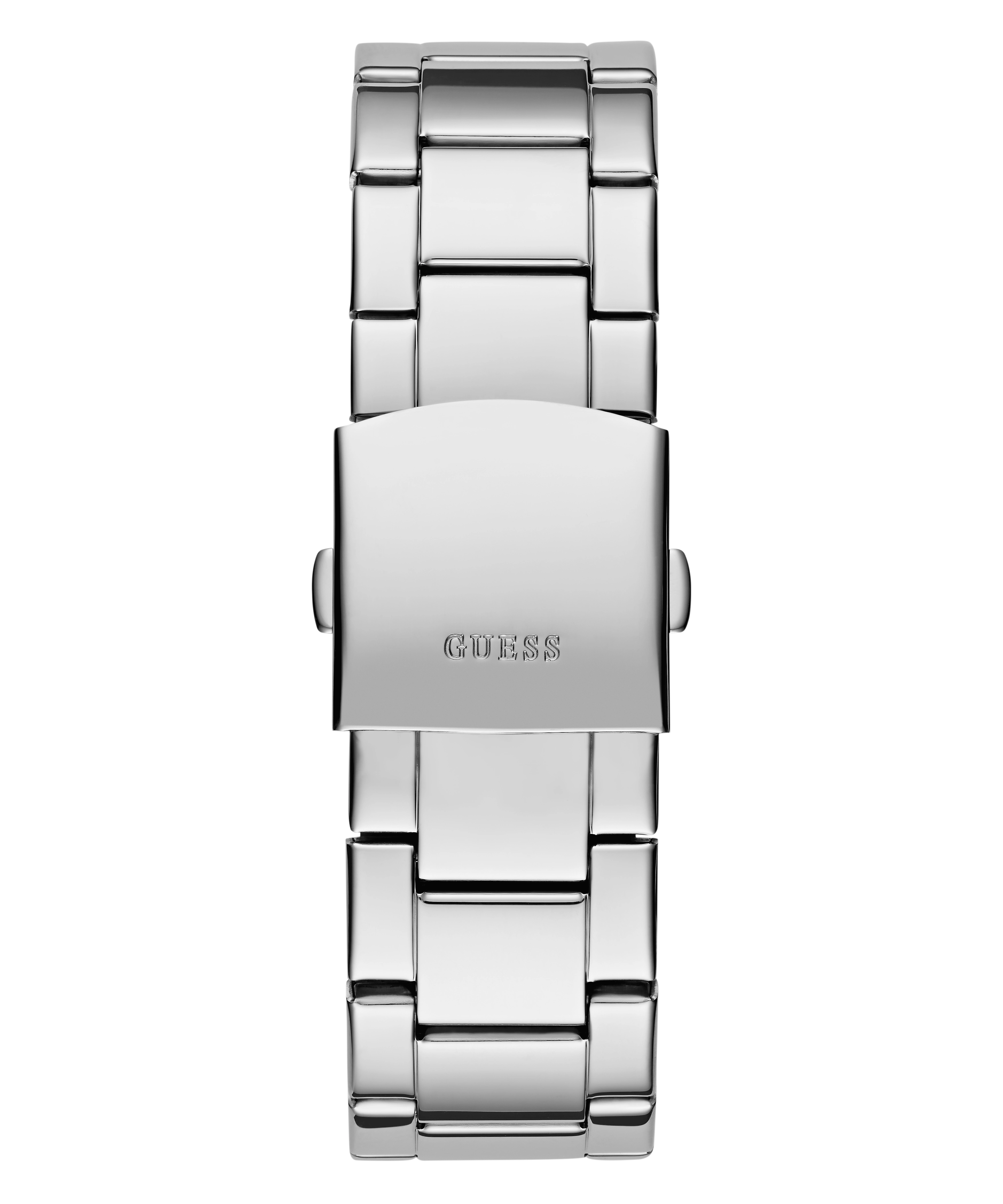 GUESS Mens Silver Tone Analog Watch Box Set