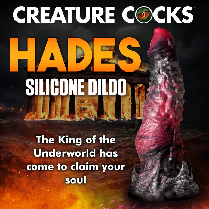 HADES SILICONE DILDO - MEDIUM
