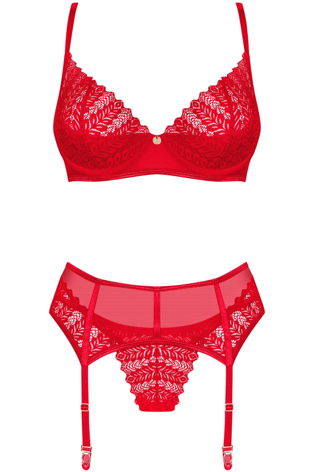 Ingridia Bra, Thong & Suspender