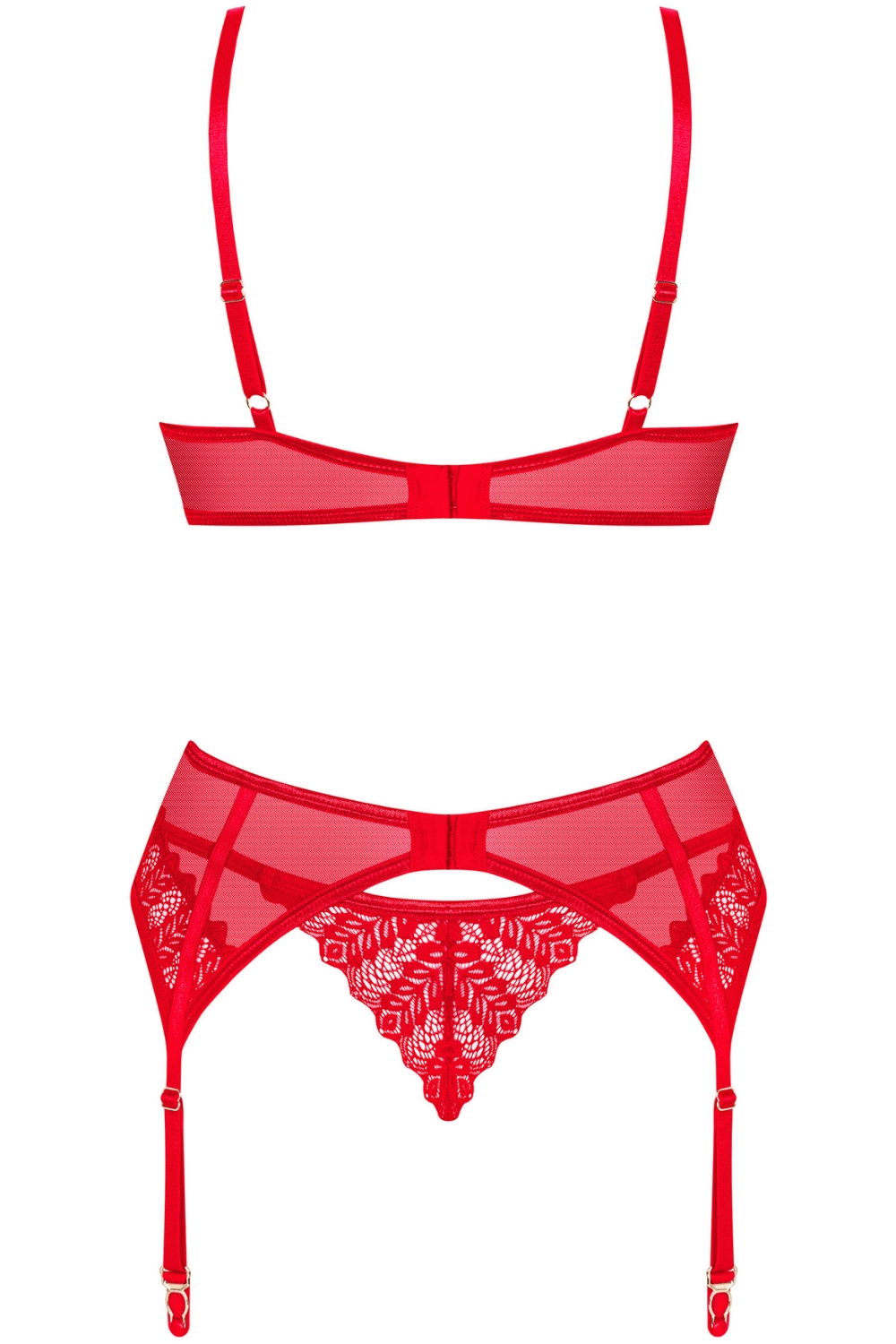 Ingridia Bra, Thong & Suspender