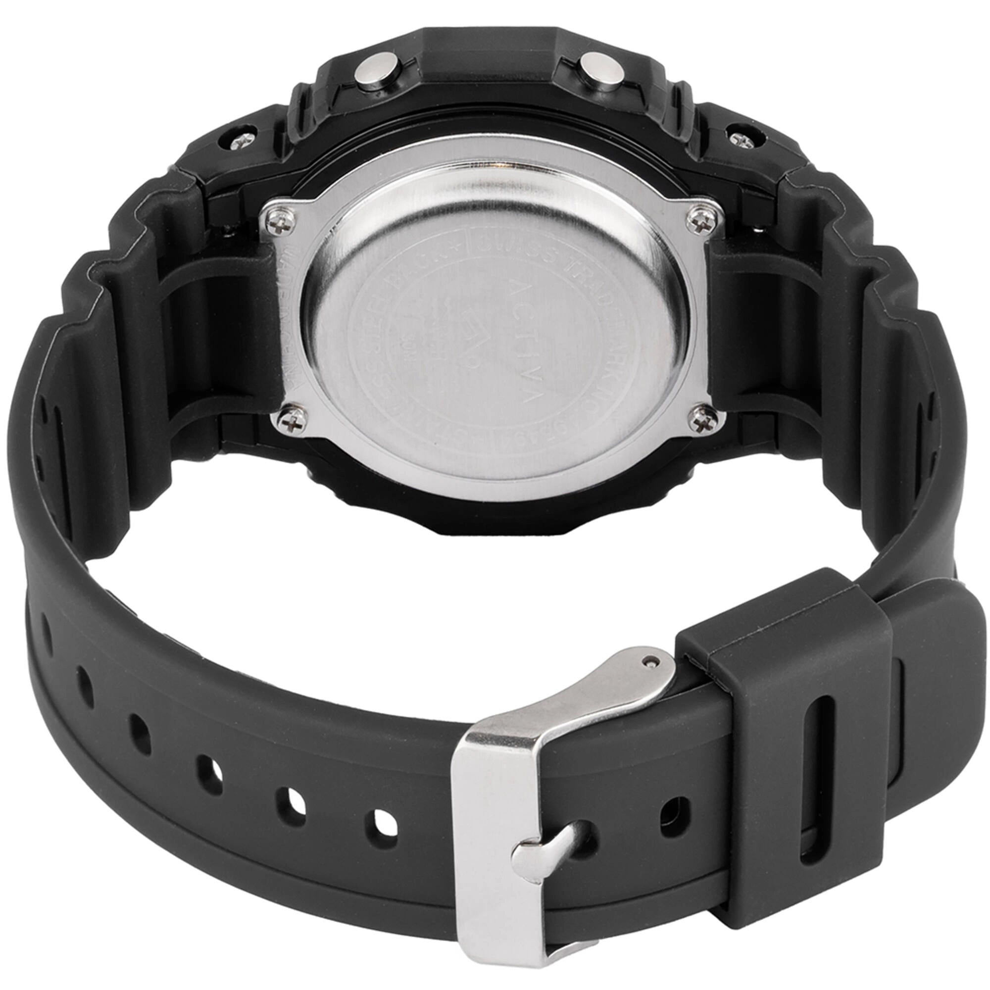 Invicta Unisex Watch - Activa Digital Dial Black Silicone Strap | ACW424-002