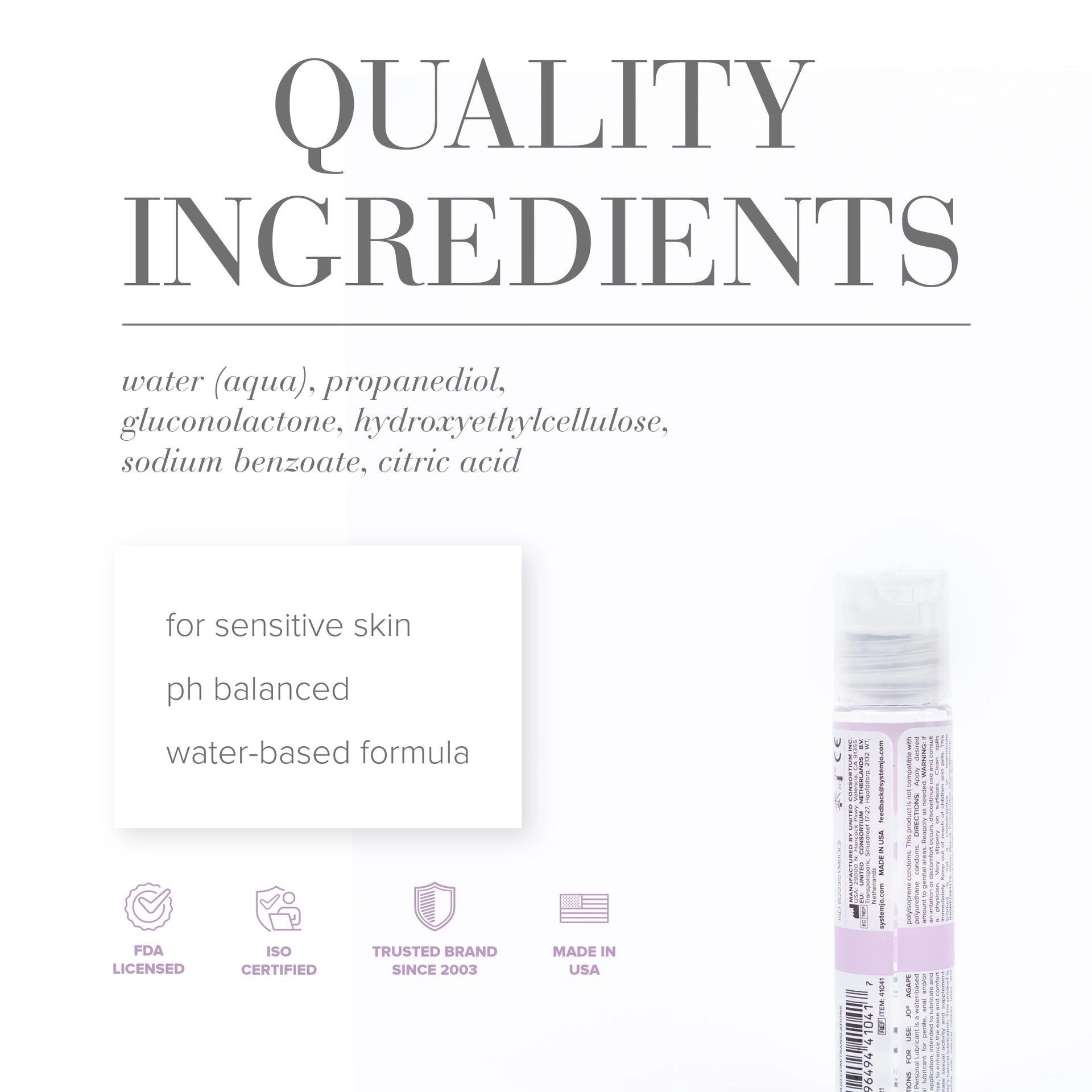 JO Agape Lube 1oz