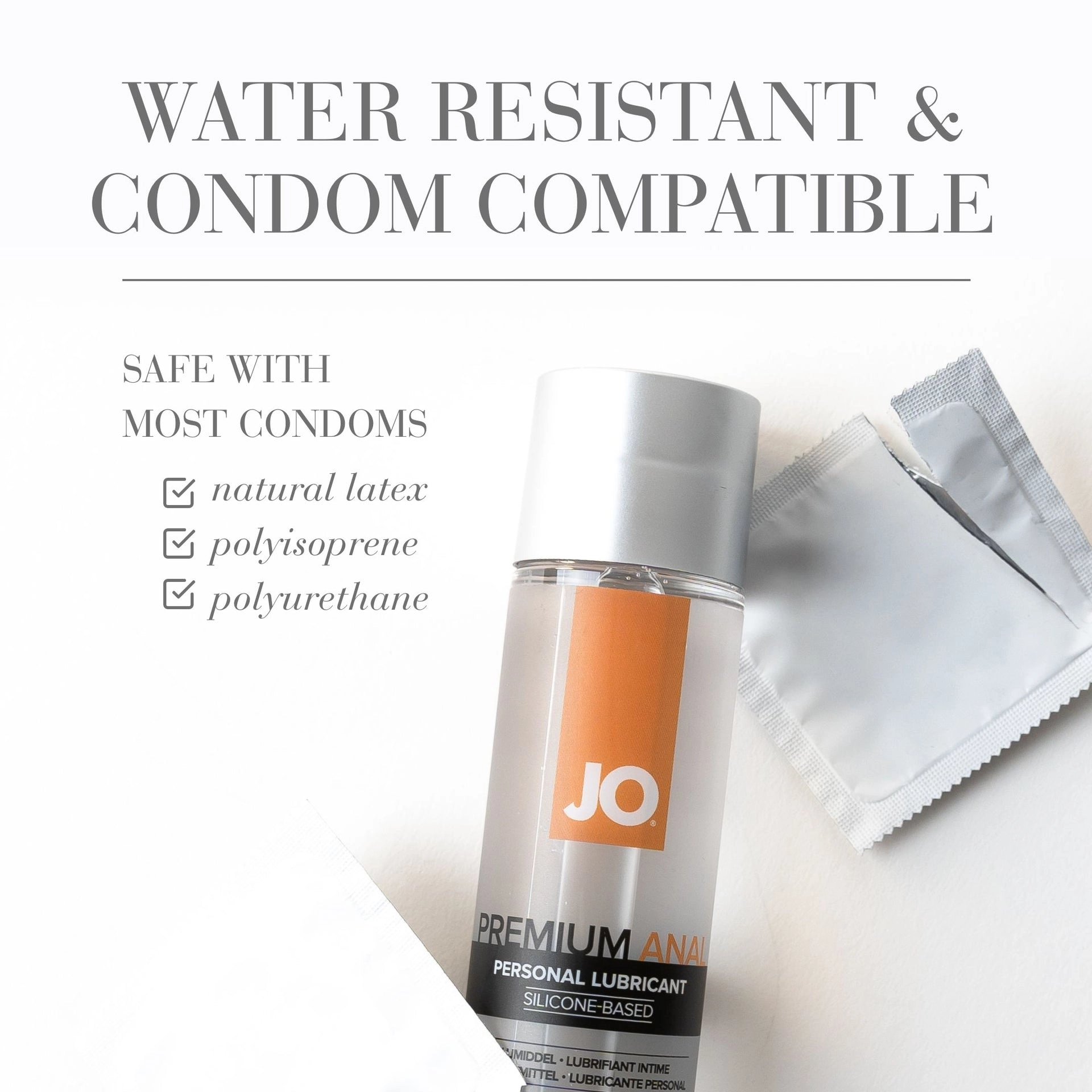 JO Premium Anal Original Silicone Lube - 2 oz