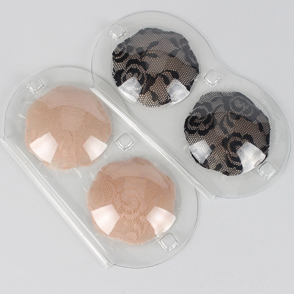 Lace silicone nipple invisible lifting chest pad anti-glare sticker