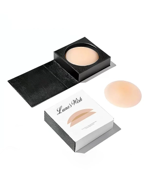 Nipple Cover Adhesive Silicone Nipple Stickers with Travel Box