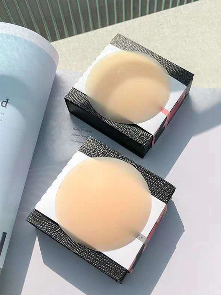 Nipple Cover Adhesive Silicone Nipple Stickers with Travel Box