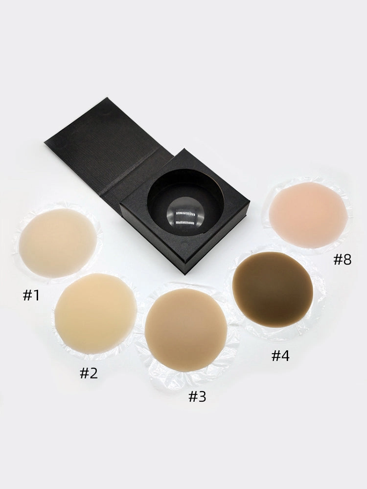 Nipple Cover Adhesive Silicone Nipple Stickers with Travel Box