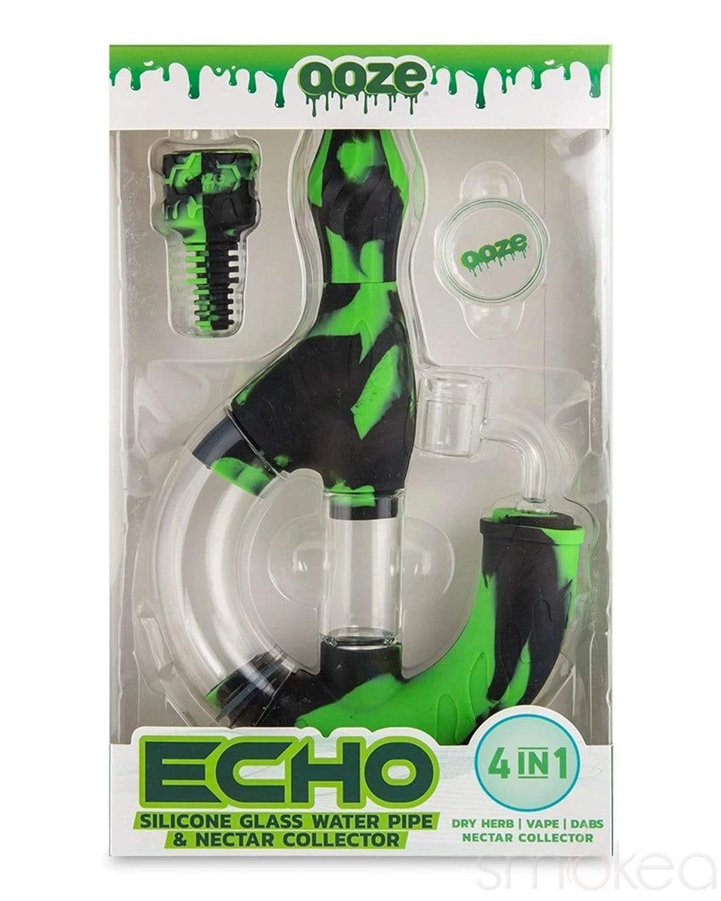 Ooze Echo Silicone Water Pipe & Dab Straw