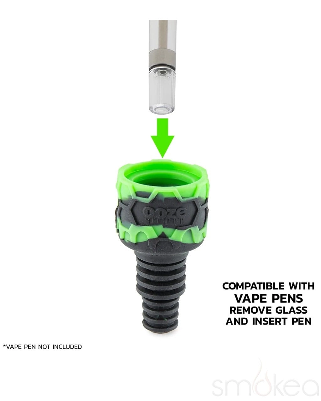 Ooze Echo Silicone Water Pipe & Dab Straw