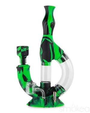 Ooze Echo Silicone Water Pipe & Dab Straw