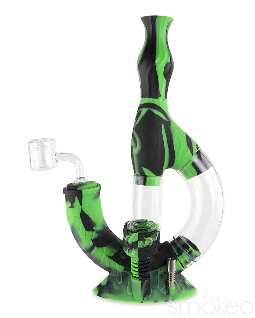 Ooze Echo Silicone Water Pipe & Dab Straw