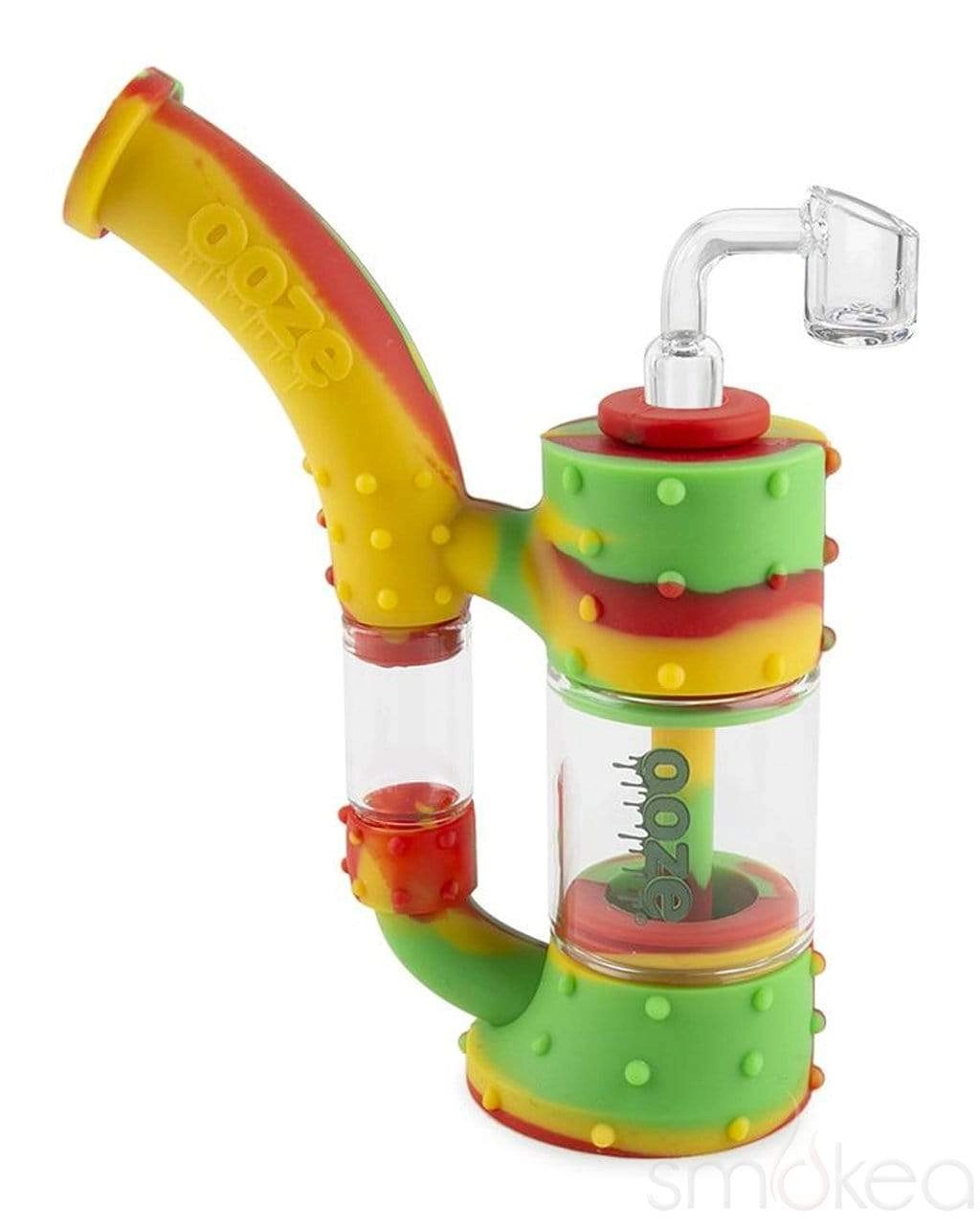 Ooze Stack Silicone Bubbler Bong & Dab Rig