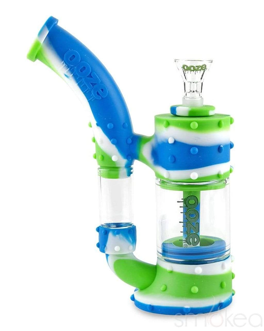 Ooze Stack Silicone Bubbler Bong & Dab Rig