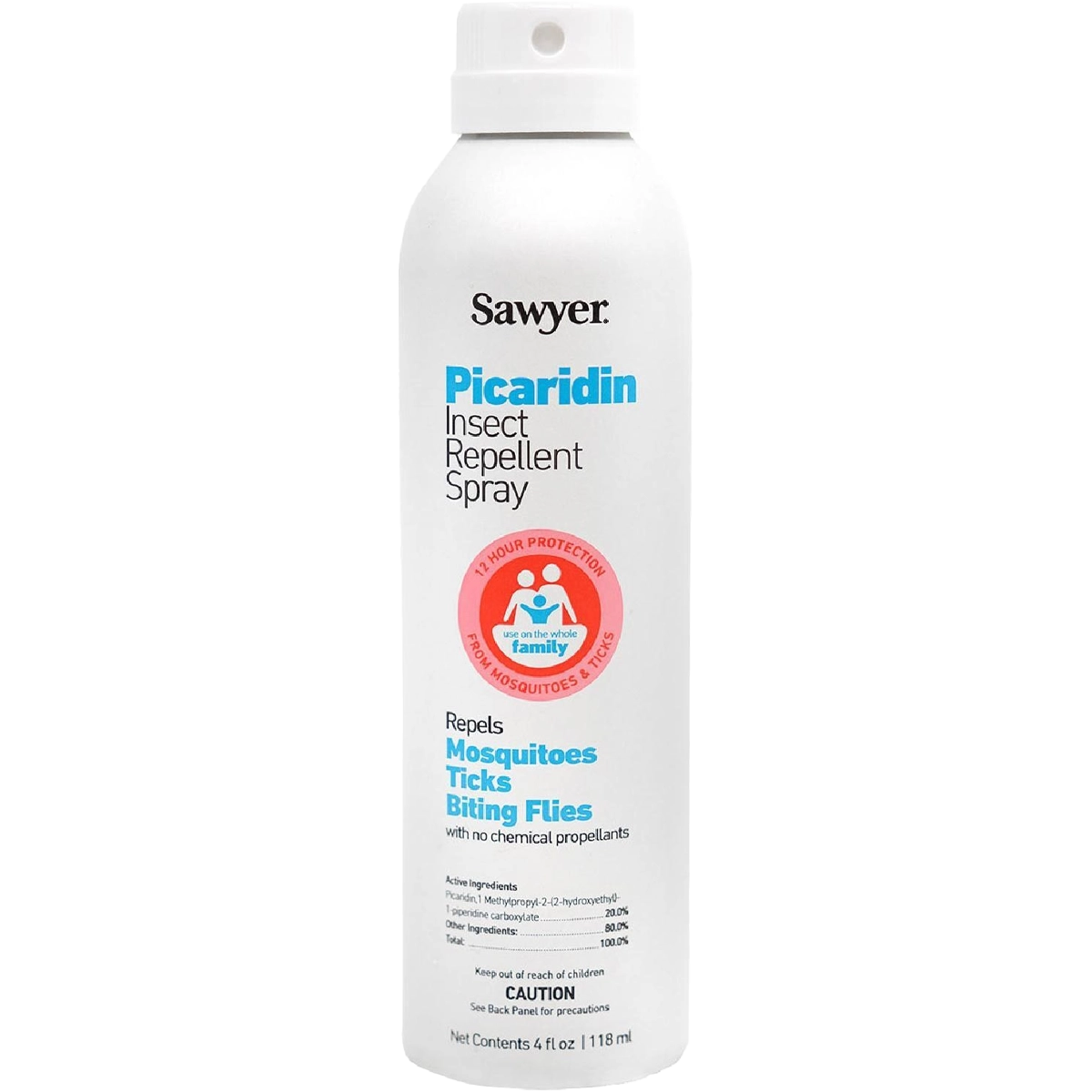 Picaridin 4 oz Slim Continuous Spray