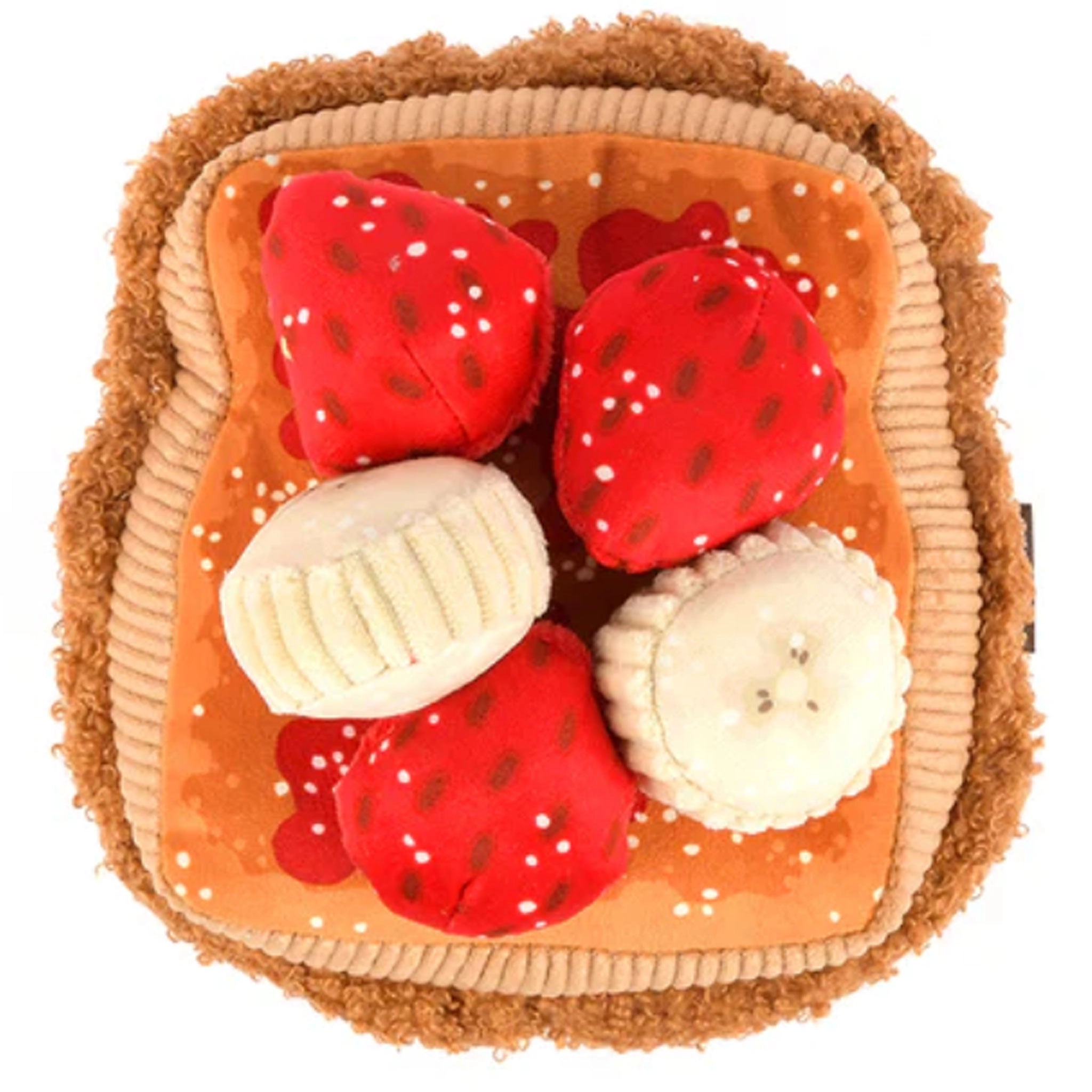 P.L.A.Y. IHOP French Toast Brown Dog Toys
