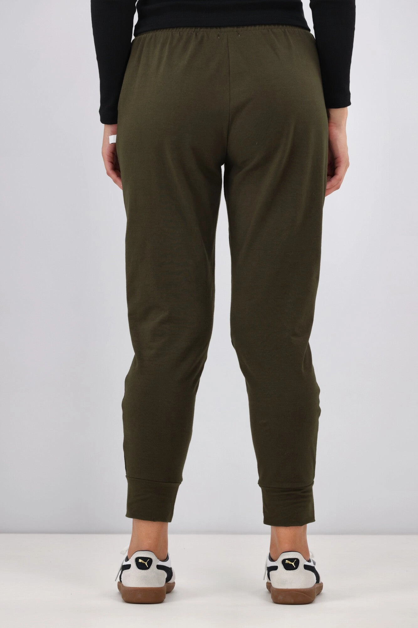 Shine On Essentials Full Length Jogger Olive