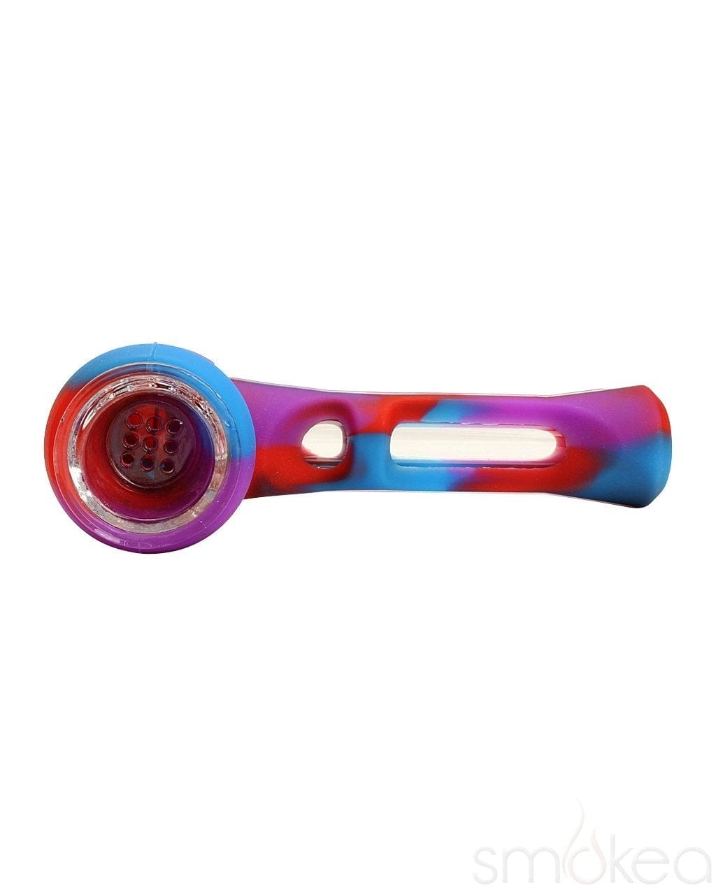 SMOKEA Silicone/Glass 2-in-1 Pipe & Chillum