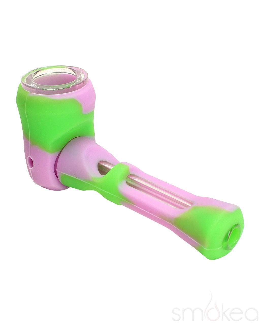 SMOKEA Silicone/Glass 2-in-1 Pipe & Chillum