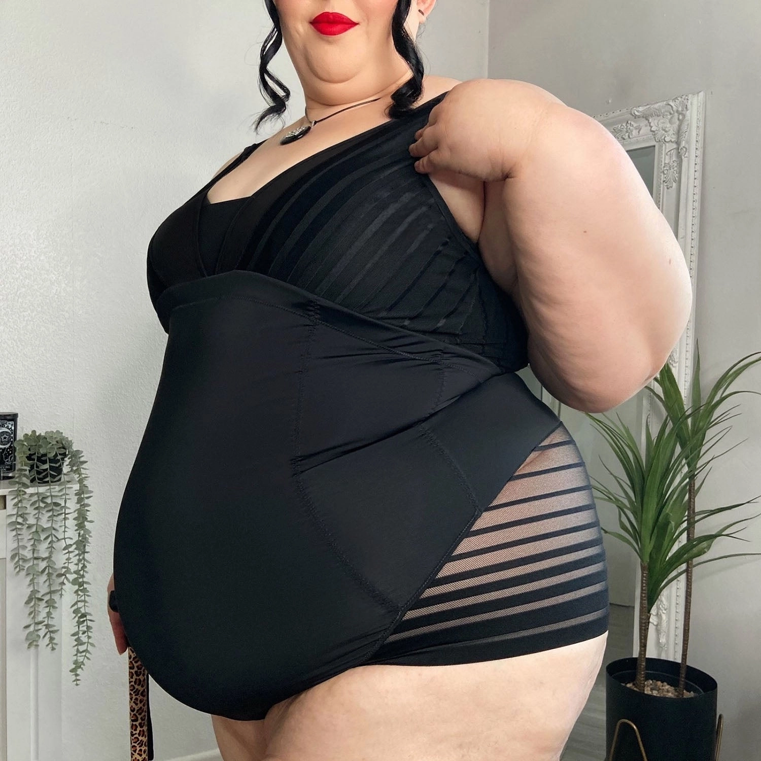 Smoothwear Open Bust Bodysuit