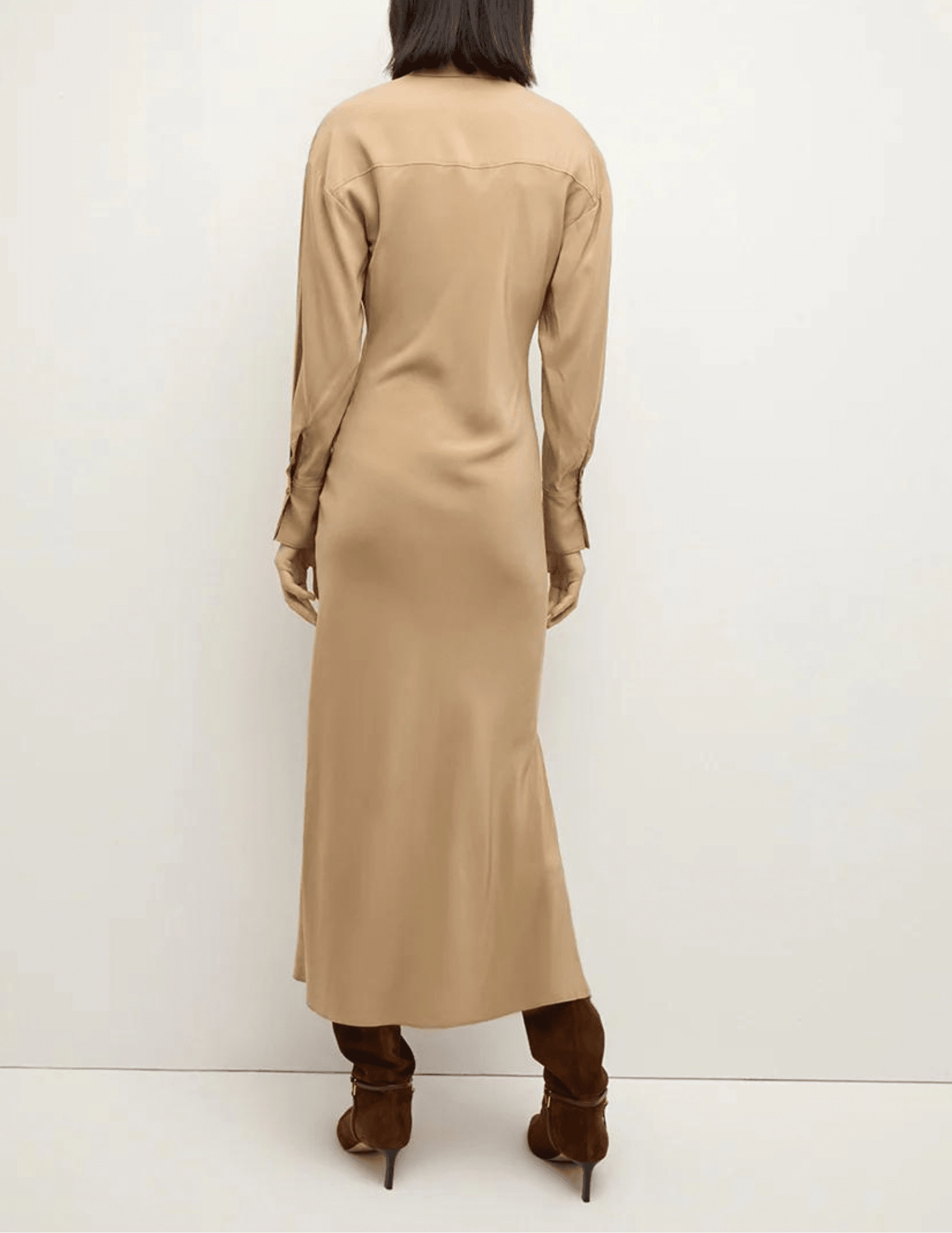 Veronica Beard Liberty Long Sleeve Midi Dress